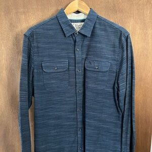 Original Penguin Navy Casual Button Down Shirt